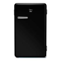 Frigobar Midea 95L Retrô Gela Rápido Prateleiras de Vidro 22