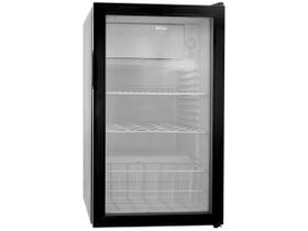 Frigobar Philco 85L Preto com Porta de Vidro - PFG85PG