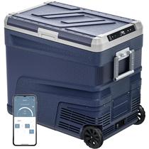 Frigobar portátil EKOJUCE 65 L com rodas, 12/24 V AC/DC