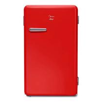 Frigobar Retrô Midea 95 Litros Vermelho Rubi 127v
