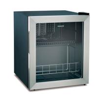 Frigobar Suggar 46L Inox Porta de Vidro 220V FB4612IX Frigobar Suggar 46L Inox Porta de Vidro 220V FB4612IX