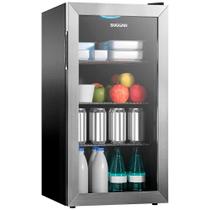 Frigobar Suggar 88L Porta De Vidro 127v Inox