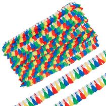 Fringe Rainbow Tassel Lace Trims deixa o estilo 50 jardas Fringe Rainbow Tassel Lace Trims deixa o estilo 50 jardas