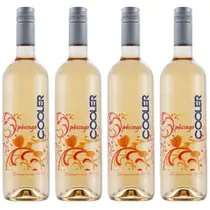 Frisante Brasileiro Góes Cooler Pêssego 4 Garrafas 750ml