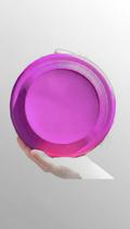 Frisbee Grande Borracha Cão 23,5cm Lilás 1 un