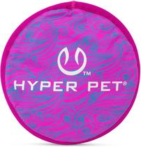 Frisbee interativo para cães Hyper Pet Flippy Flopper Dog - brinquedo de animais de estimação (Brinquedo de busca de cachorro de disco voador Flutua na água e segura nos dentes) Múltiplas opções de estilo disponíveis - As cores variam