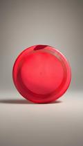 Frisbee Para Cães Profissional 23.5cm Vermelho