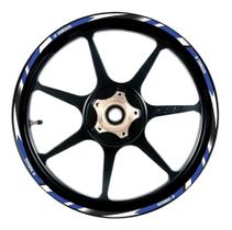 Friso Adesivo Refletivo De Roda De Moto Yamaha Azul Resitank