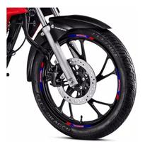 Friso Adesivo Refletivo Moto Honda Cg Titan Fan Start Aro 17