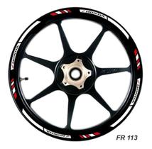 Friso Adesivo Refletivo Roda De Moto Honda Cg Titan Vermelho Friso Adesivo Refletivo Roda De Moto Honda Cg Titan Vermelho