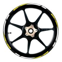 Friso Adesivo Refletivo Roda De Moto Hornet 600cc Amarelo Friso Adesivo Refletivo Roda De Moto Hornet 600cc Amarelo