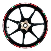 Friso Adesivo Refletivo Roda Moto Ducati Vermelha Resitank Friso Adesivo Refletivo Roda Moto Ducati Vermelha Resitank