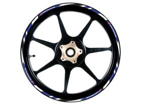 Friso Adesivo Refletivo Roda Moto Honda Azul Resitank