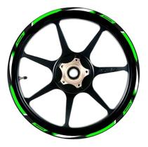 Friso Adesivo Refletivo Roda Moto Kawasaki Verde Resitank