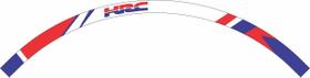 Friso Adesivo Roda 3m Refletivo Para Moto Honda Hrc Aro 12