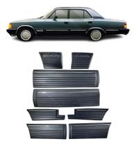 Friso Borrachão Lateral Opala 1987 A 1990 Preto 4 Portas - 300.603 Friso Borrachão Lateral Opala 1987 A 1990 Preto 4 Portas - 300.603