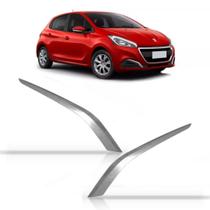 Friso Cromado Aro Do Milha Peugeot 208 Ano 2017 18 19 2020