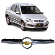 Friso Cromado Da Grade Prisma 2010 Original