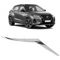Friso Cromado Farol Direito passageiro Nissan Kicks 2021 a 2024 Friso Cromado Farol Direito passageiro Nissan Kicks 2021 a 2024