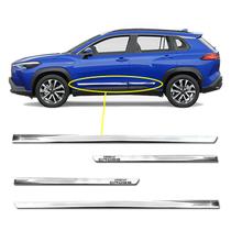 Friso Cromado Lateral Slim Toyota Corolla Cross 2021 a 2023