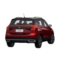 Friso Cromado Para Parachoque Traseiro Volkswagen T-cross Tsi 2019 2020 2021 2022 2023