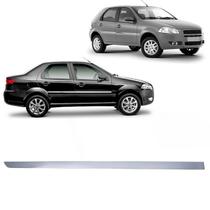 Friso cromado porta traseira lado direito original fiat palio fiat siena 2008 a 2017 100176615 Friso cromado porta traseira lado direito original fiat palio fiat siena 2008 a 2017 100176615
