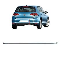 Friso Cromado Resinado Traseiro Porta Mala Golf 2014 A 2017