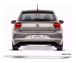 Friso Cromado Traseiro Porta Malas Polo Hatch 2018 A 2020