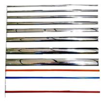 Friso Cromado Universal Filete Flexivel Rolo 5mm X 10 Metros Friso Cromado Universal Filete Flexivel Rolo 5mm X 10 Metros