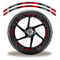 Friso De Roda Adesivo Refletivo Honda Cbr 600F Vermelho