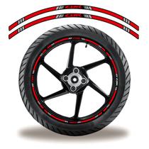 Friso De Roda Adesivo Refletivo Moto Honda Cbr Vermelho Friso De Roda Adesivo Refletivo Moto Honda Cbr Vermelho