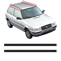 Friso de Teto Fiat Novo Uno 2004 a 2009 2 e 4 Portas 3062a Friso de Teto Fiat Novo Uno 2004 a 2009 2 e 4 Portas 3062a