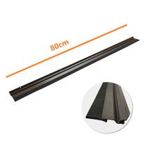 Friso de vedação em Alumínio Largura 080 cm - Preto Friso de vedação em Alumínio Largura 080 cm - Preto