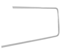 Friso do farol de milha - alternativo - Opala/Caravan 1985 até 1987 - escovado - lado do passageiro