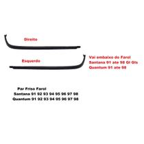 Friso Do Farol Santana Quantum 1991/1997 Preto Par Friso Do Farol Santana Quantum 1991/1997 Preto Par