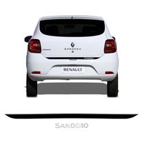 Friso Do Porta-Malas Renault Sandero 2015 até 2019 + Emblema