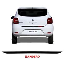 Friso Do Porta-Malas Renault Sandero 2015 até 2019 + Emblema