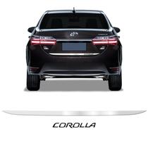 Friso Do Porta Malas Resinado Corolla 2015/2019 + Emblema
