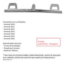 Friso Grade Amarok Cromado Inferior 10 11 12 13 14 Direito