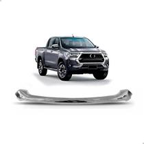 Friso grade capo hilux e srv 2021 até 2023 cromado