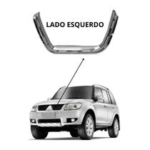 Friso Grade Dianteira Lado Esquerdo Pajero TR4 2009 a 2015 Friso Grade Dianteira Lado Esquerdo Pajero TR4 2009 a 2015