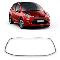 Friso Grade Parachoque Dianteiro C3 2013 a 2020 Cinza