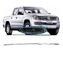 Friso grade radiador amarok 2010 2011 2012 2013 2014 inferior cromada