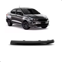 Friso grade superior para cronos 2023 a 2024 preto brilhante