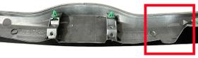 Friso Guarnição Moldura Placa Honda Fit 2015 2021 SEM CAMERA Friso Guarnição Moldura Placa Honda Fit 2015 2021 SEM CAMERA