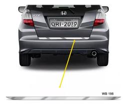 Friso Honda Fit 2003 A 2008 Porta Malas Cromado 89cmx4cm Friso Honda Fit 2003 A 2008 Porta Malas Cromado 89cmx4cm
