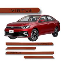 Friso Latera Ponta Redonda Virtus Vermelho Tornado 2025