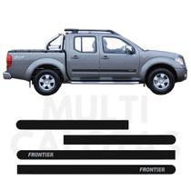 Friso Lateral Borrachão Nissan Frontier 2007 A 2016 Com Nome