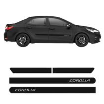 Friso Lateral Borrachão Toyota Corolla Todos Com Nome 6070A