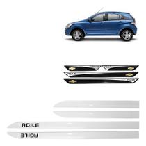 Friso Lateral Branco Summit Agile + Soleira Resinada 4 Peças